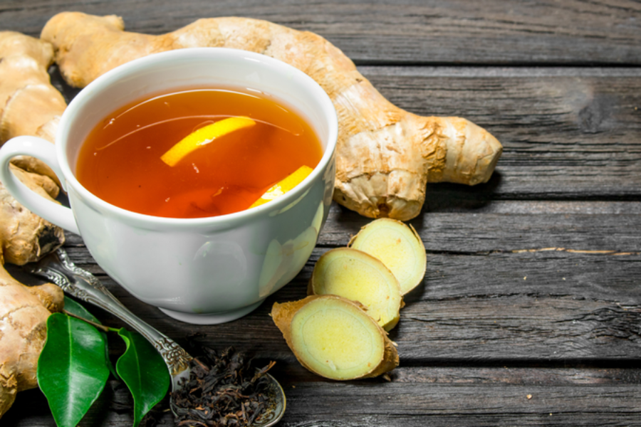 công dụng của trà gừng đường nâu
