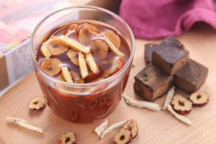công dụng của trà gừng đường nâu