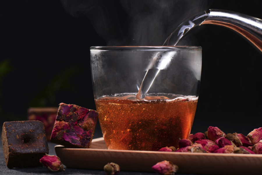 công dụng của trà gừng đường nâu