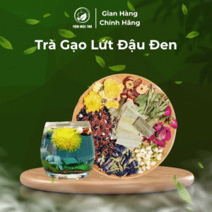 Trà Gạo Lứt Nguyên Chất - Giảm Cân, Đẹp Da, Tốt Cho Tim Mạch (Combo 15gói, 30gói)